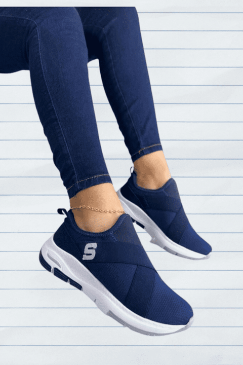 ¡Oferta! Skechers Caucho Cruzado