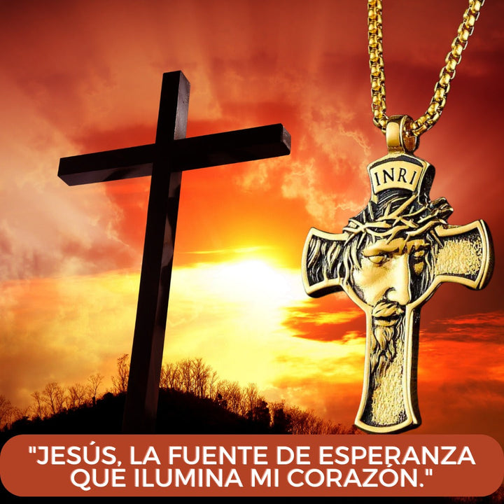 🔥LANZAMIENTO EXCLUSIVO | Collar De Cruz De Oro Para Protección™✝️