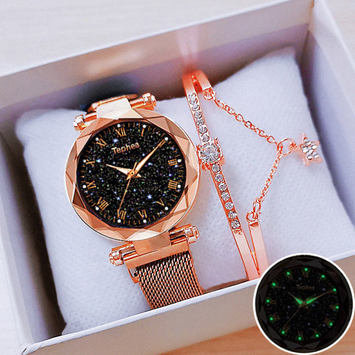 🔥 EDICIÓN LIMITADA | Reloj Luminoso Starry Sky Para Sensualidad 💥