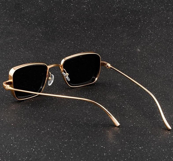 🔥 SOLO NUEVO | Gafas De Sol Cuadradas De Metal Para Empoderamiento 🕶️